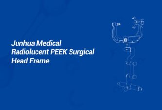 Junhua Medical Head Frame Cirúrgico Radiolúcido de PEEK